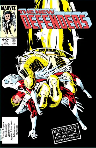 The Defenders #127 cover (January 1984)