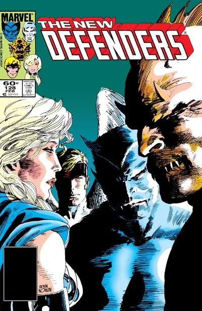 The Defenders #128 cover (February 1984)