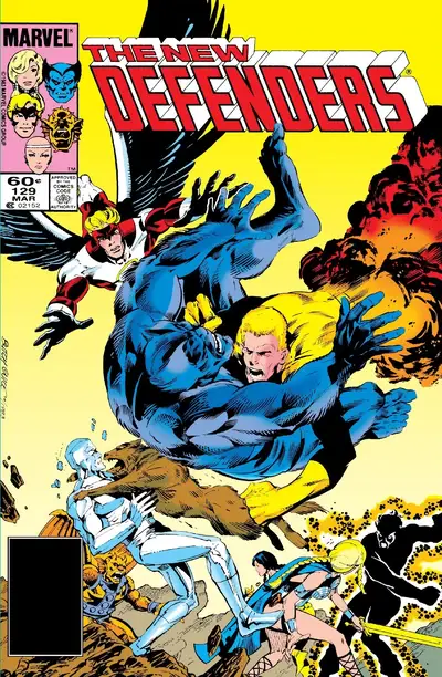 The Defenders #129 cover (March 1984)