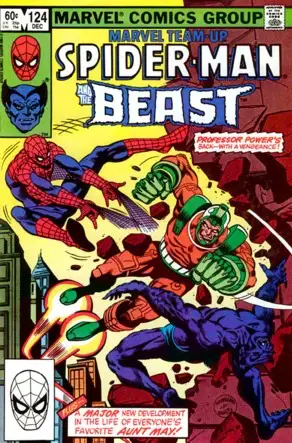 Marvel Team-Up #124 cover (December 1982)