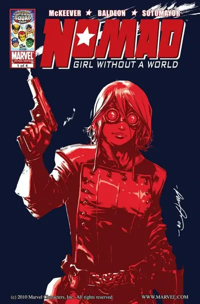 Nomad: Girl Without a World #1 cover (October 2009)