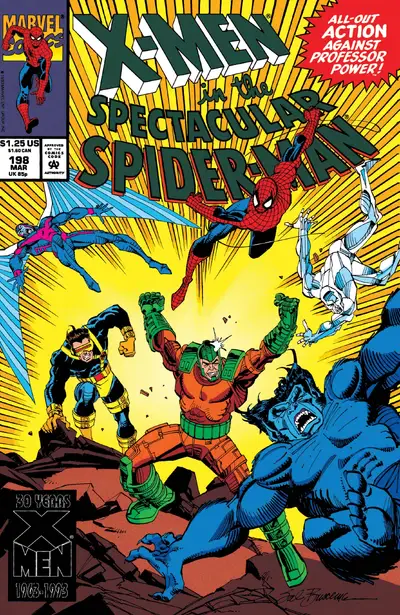 Spectacular Spider-Man #198 cover (March 1993)