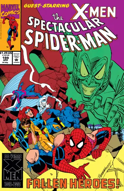 Spectacular Spider-Man #199 cover (April 1993)